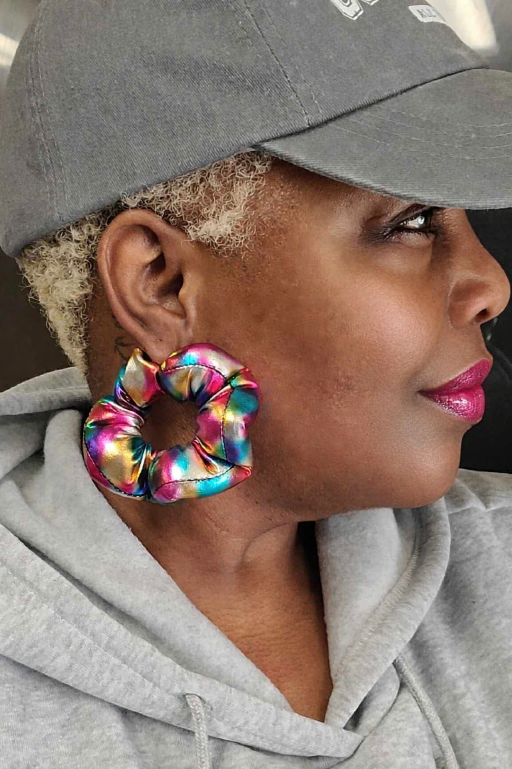 Rainbow Metallic Marshmallow (med)