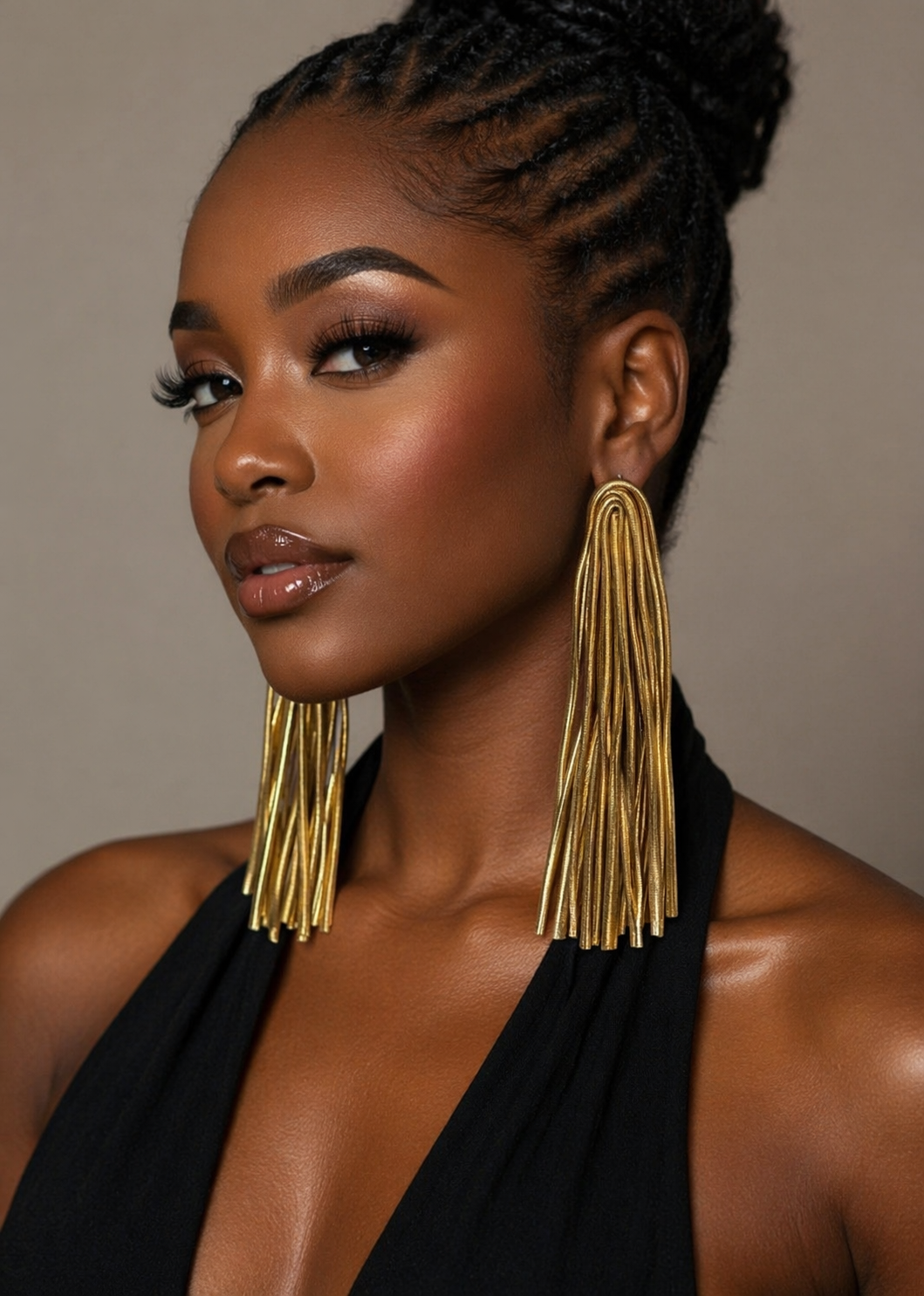 Gold Statement Strands